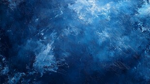 深邃蓝色梦幻抽象艺术背景