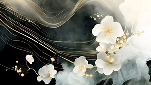 墨韵繁花 梦幻中式意境