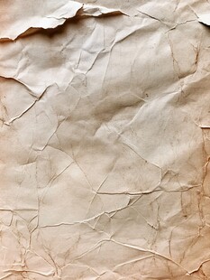 旧纸张纹理背景特写