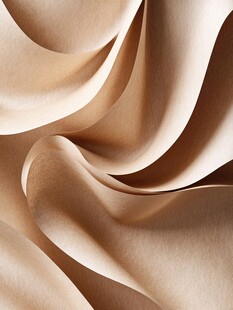 米色调优雅褶皱布料纹理