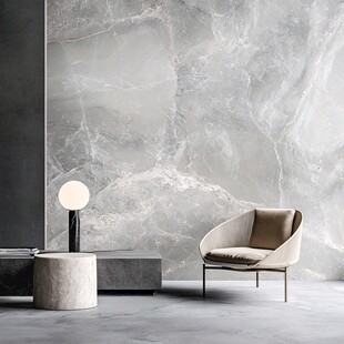 现代简约大理石风室内一角