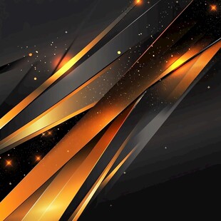 黑金炫酷线条背景图
