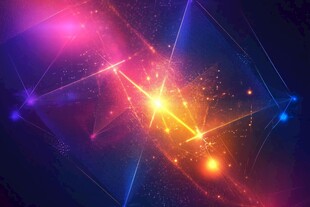 炫彩科技光效背景图案