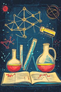 实验室中的科学探索元素