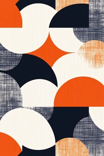 几何图案抽象艺术背景图