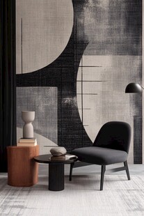 现代简约风室内一角装饰