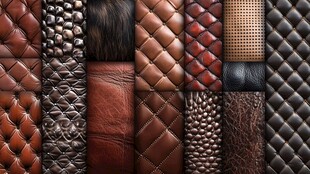 多样皮革纹理素材集合