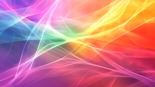 绚丽多彩光线抽象背景图