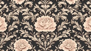 复古花卉欧式花纹图案