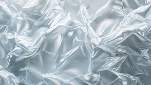 褶皱透明塑料材质纹理