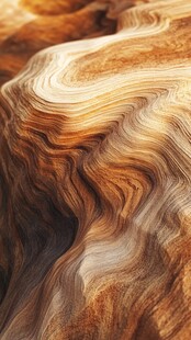 独特纹理的绝美岩石景观