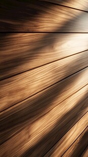 木质地板光影纹理特写