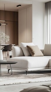 简约现代风舒适客厅一角