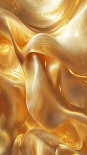 金色丝绸质感梦幻纹理图