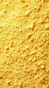 金黄粉末颗粒质感特写
