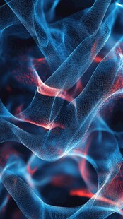 梦幻炫彩抽象线条纹理