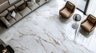 奢华大理石客厅空间设计