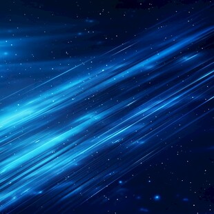 梦幻蓝色星芒动感背景图