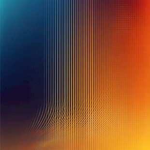 渐变线条科技风背景图