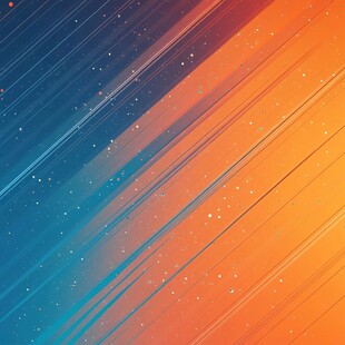 炫彩渐变线条抽象背景图