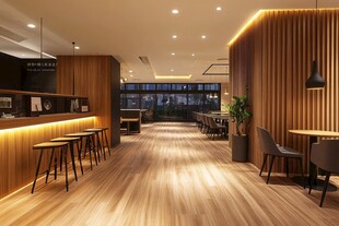 现代简约风餐厅室内设计
