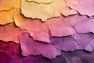 多彩褶皱纸张纹理背景