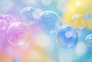 梦幻多彩泡泡