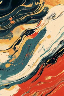 抽象流体艺术纹理图案