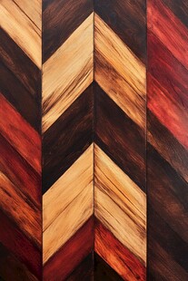 人字形多彩拼接木质纹理