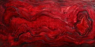 红色抽象纹理艺术画作