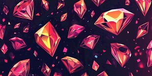 闪耀红钻 梦幻宝石图景