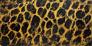 黑金豹纹纹理图案背景
