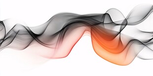 流动幻彩烟雾抽象艺术图