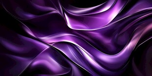 梦幻紫调流动质感背景图