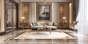 奢华大气欧式风格客厅空间