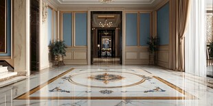 豪华大气的欧式风格门厅