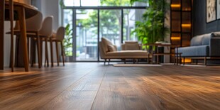 现代温馨家居木地板空间