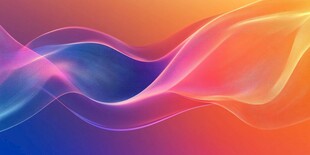 绚丽动感流体渐变背景图