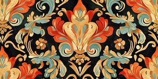 华丽复古欧式花纹图案