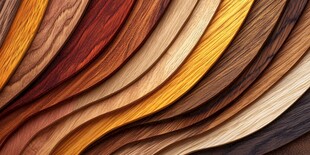 多彩波浪发丝展示