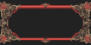 复古华丽边框装饰图案