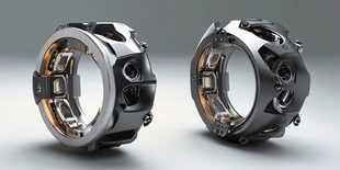 科幻机械风酷炫环形装置