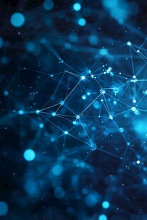科技感网络连接背景图