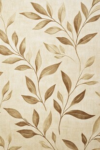 叶纹墙纸 自然简约装饰风