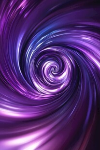紫色梦幻螺旋背景图案