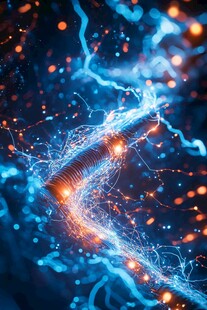 科技动感光线特效画面