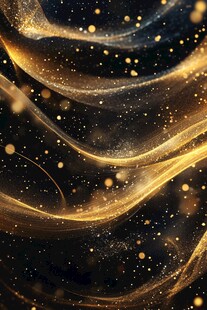 金色流光动感背景图
