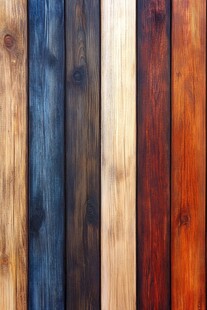 多彩木纹板材纹理展示