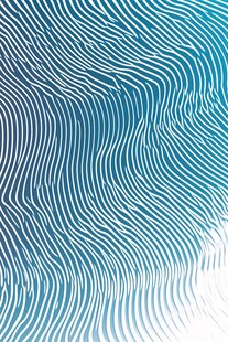 蓝白波纹抽象背景图案
