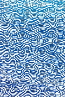 蓝白波浪纹理图案背景